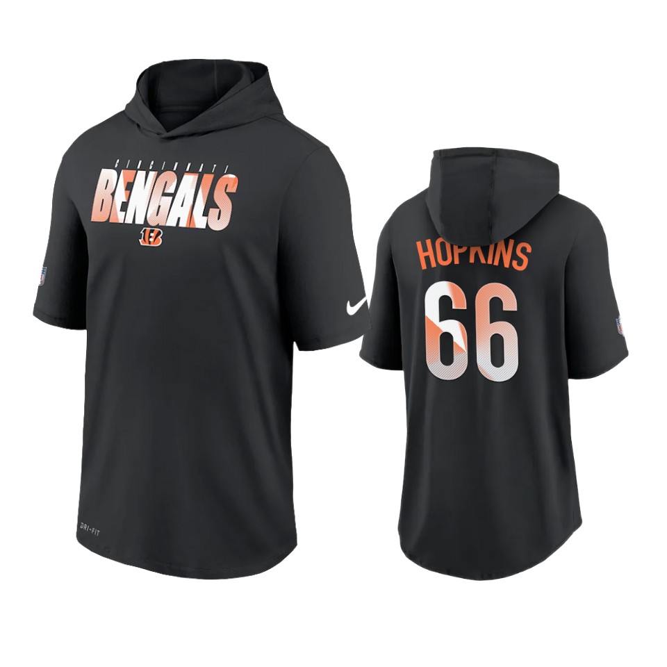 bengals trey hopkins black sideline playbook hoodie t shirt