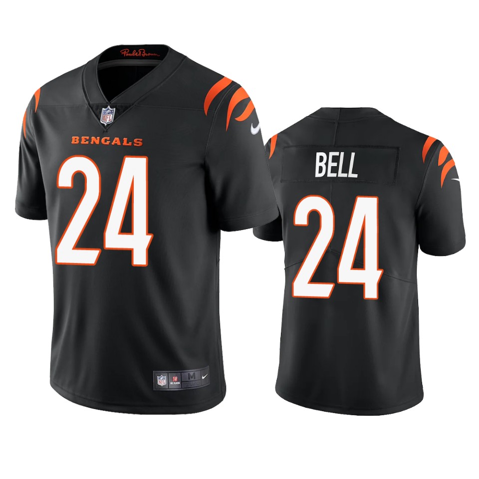 bengals vonn bell black 2021 vapor limited jersey