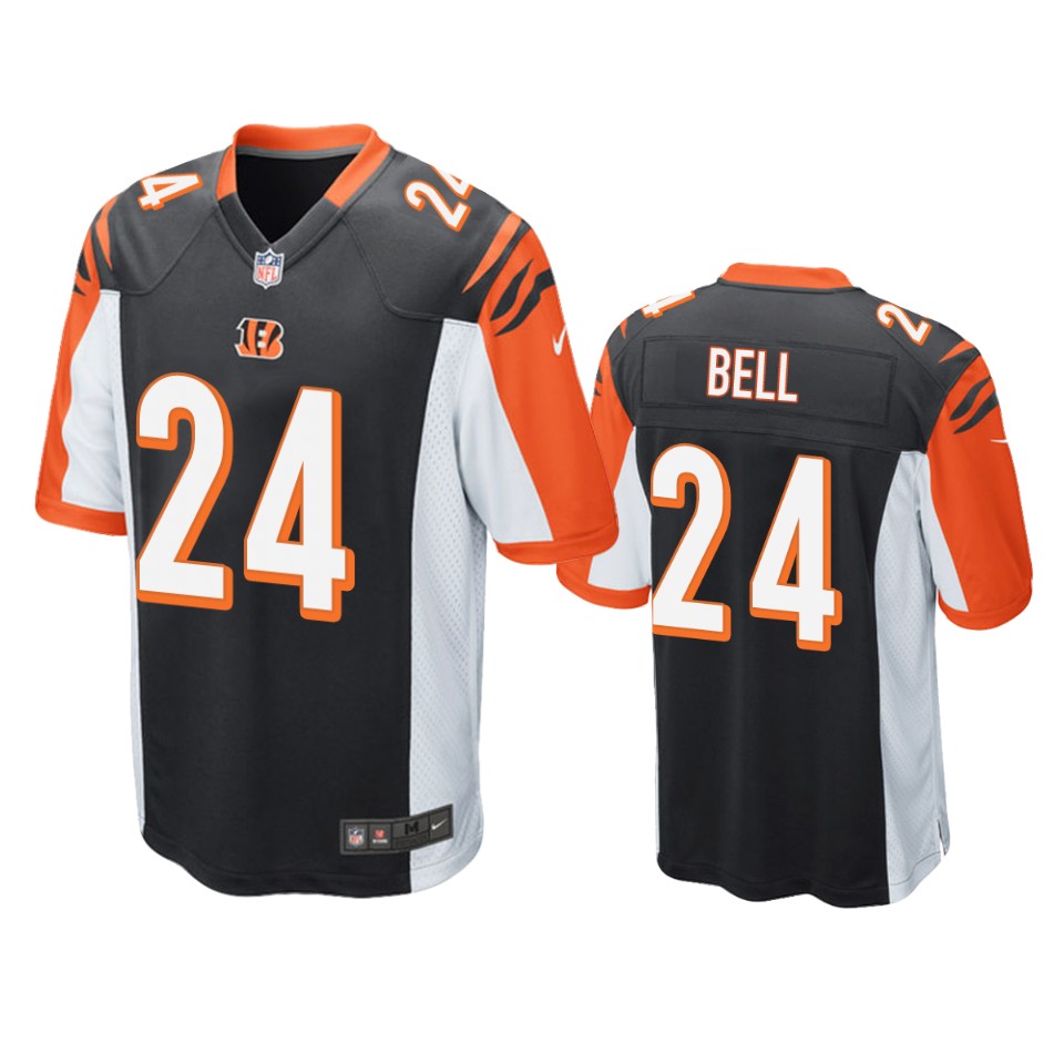 bengals vonn bell black game jersey