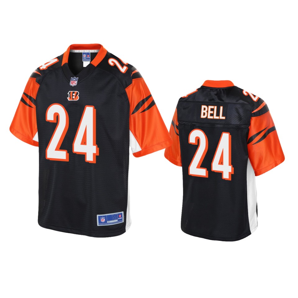 bengals vonn bell black pro line jersey