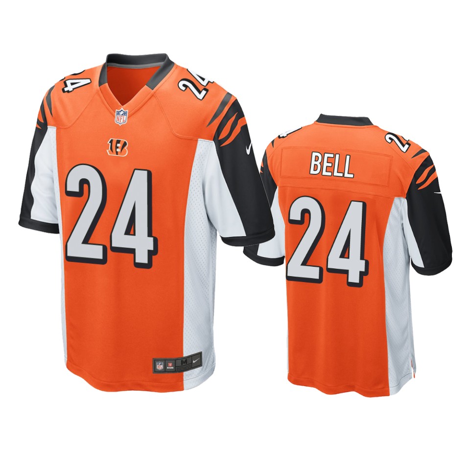 bengals vonn bell orange game jersey