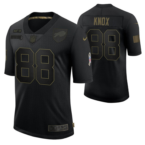 bills 2020 salute to service dawson knox jersey black men