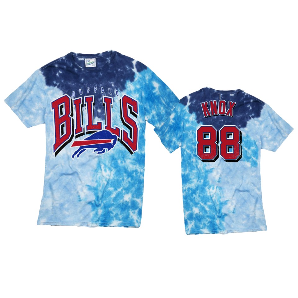 bills dawson knox royal tri dye t shirt