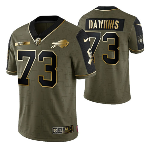 bills-dion-dawkins-2021-salute-to-service-golden-limited-jersey-olive-men