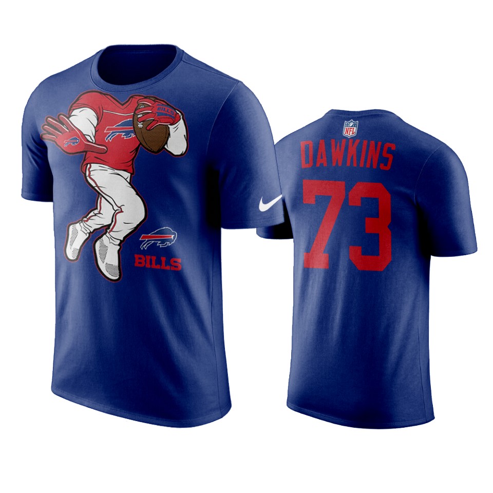 bills dion dawkins royal yard rush ii t shirt