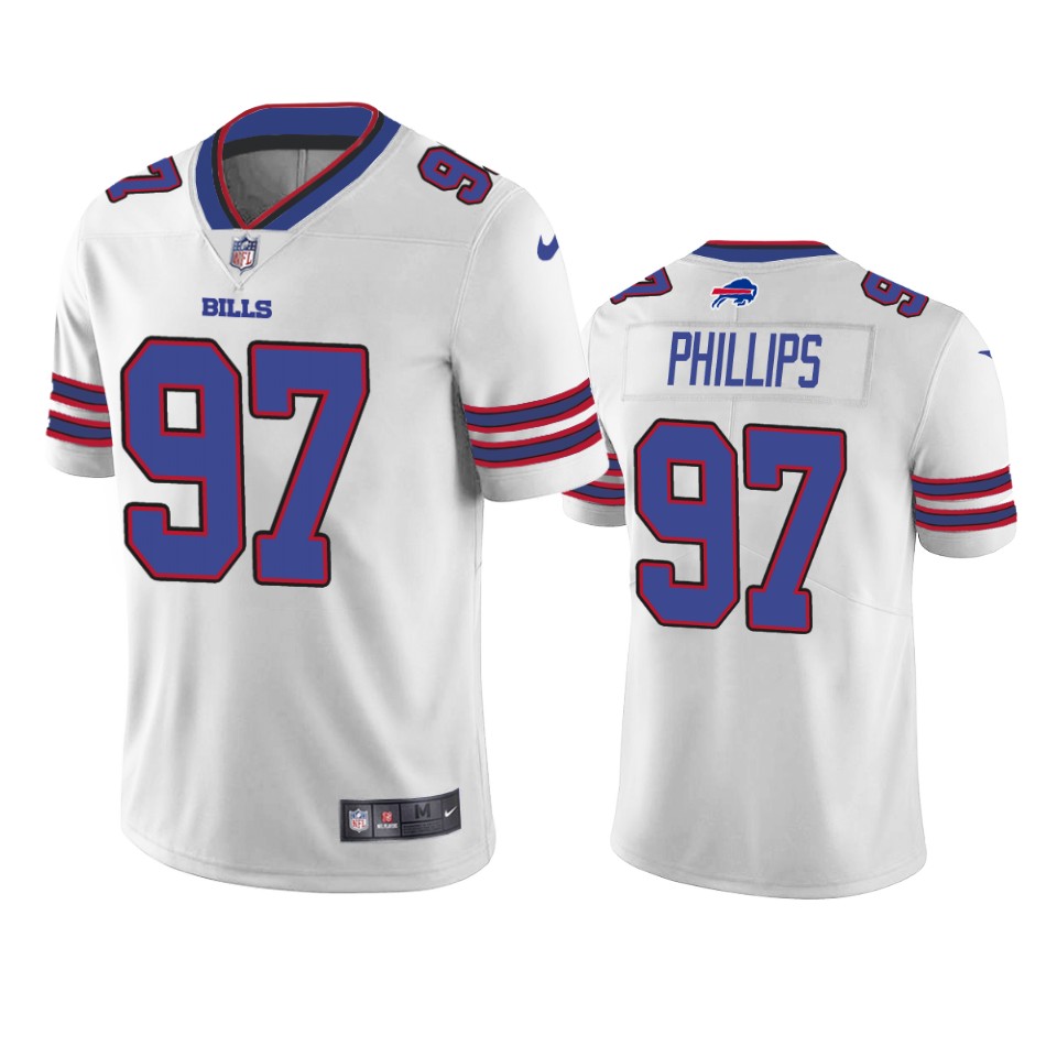 bills jordan phillips white vapor jersey