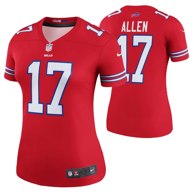 bills josh allen jersey color rush legend women's