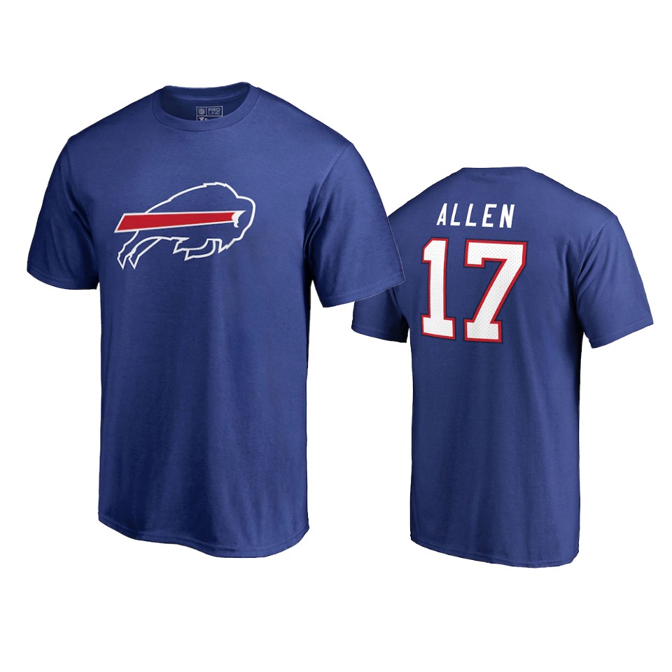 bills josh allen nikeroyal t shirt