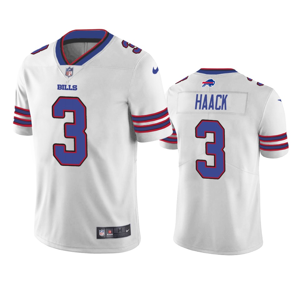 bills matt haack white vapor jersey