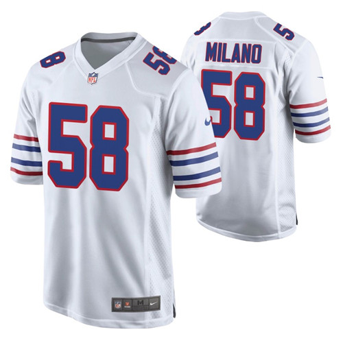 bills-matt-milano-game-jersey-white-alternate