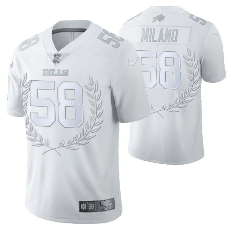 bills matt milano vapor limited jersey white men