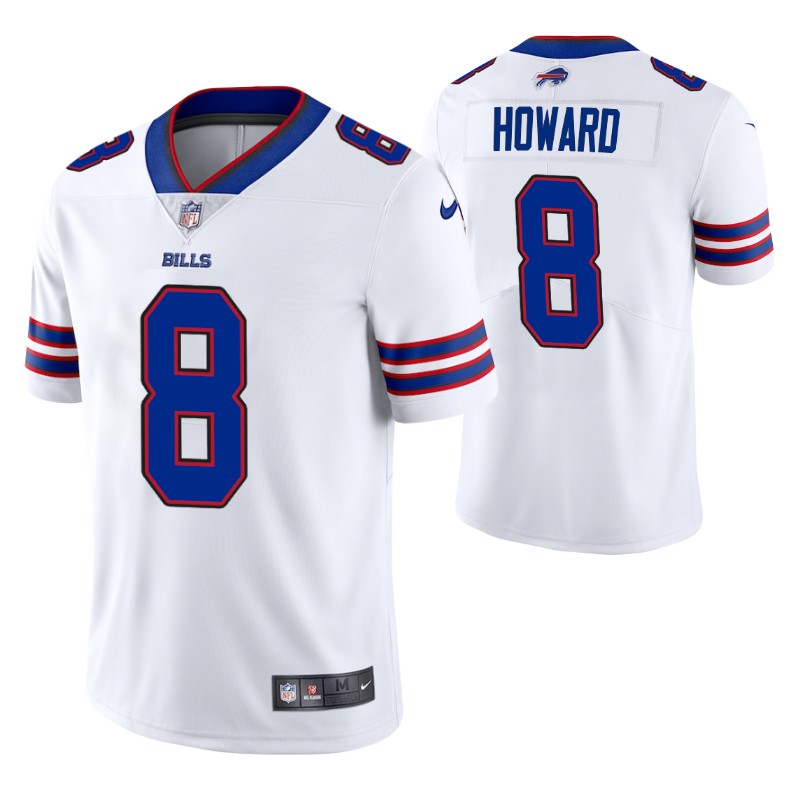 bills o.j. howard vapor limited white jersey men