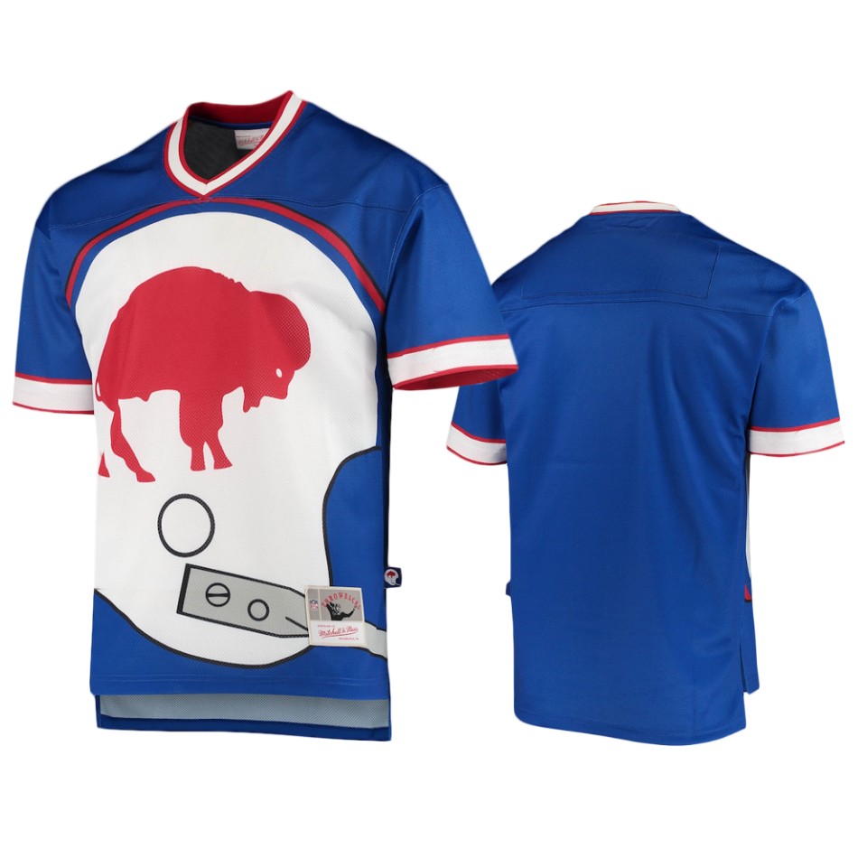 bills royal big face t shirt