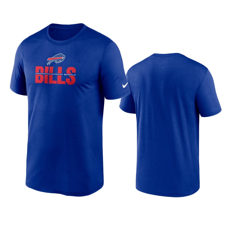 bills royal legend microtype performance t shirt