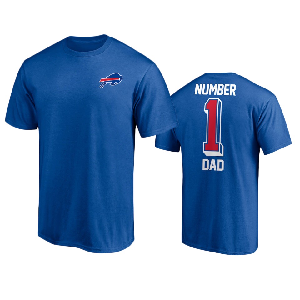 bills royal no. 1 dad t shirt