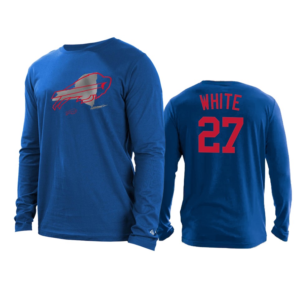 bills tre'davious white blue state long sleeve t shirt