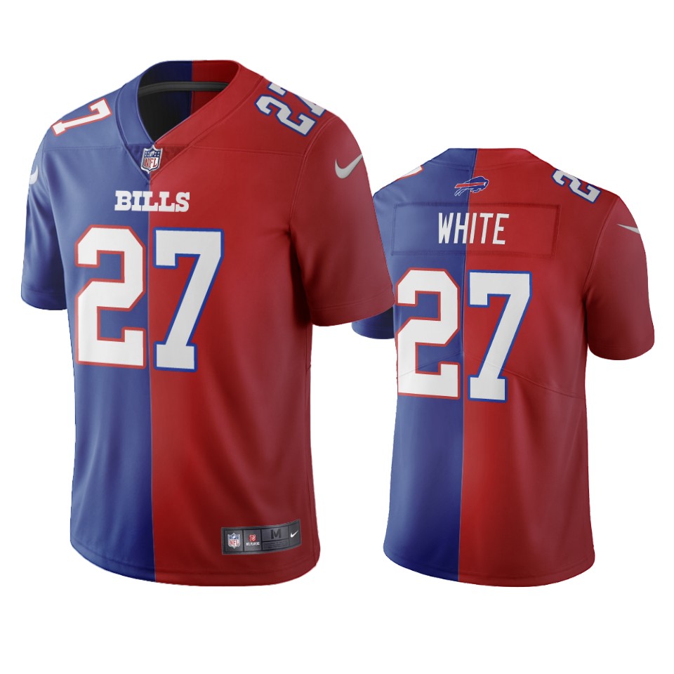 bills tre'davious white royal red vapor limited two tone jersey