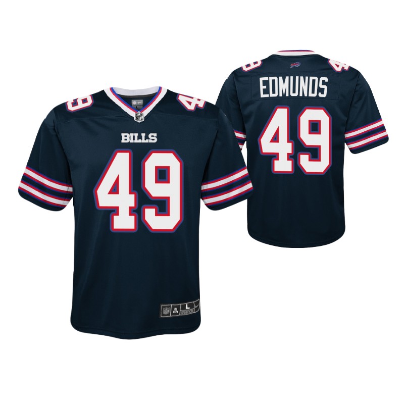 bills tremaine edmunds inverted game youth jersey navy