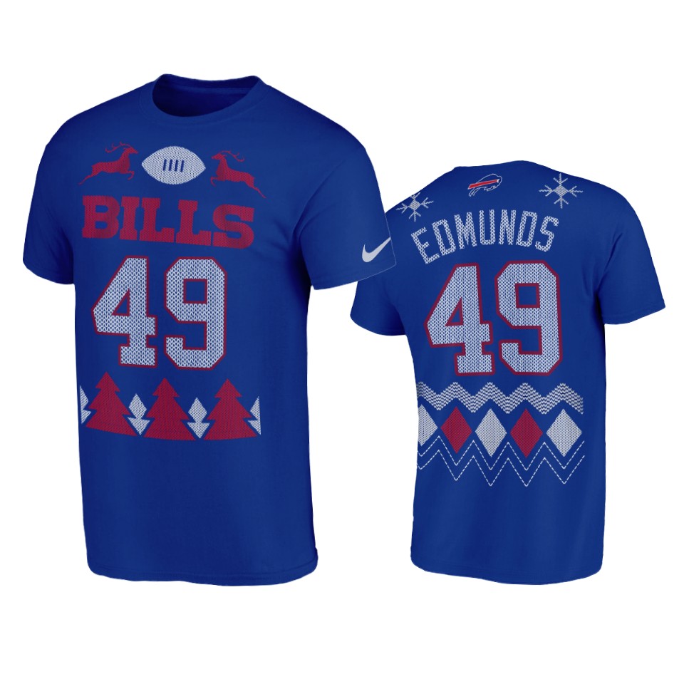 bills tremaine edmunds royal 2020 christmas ugly t shirt