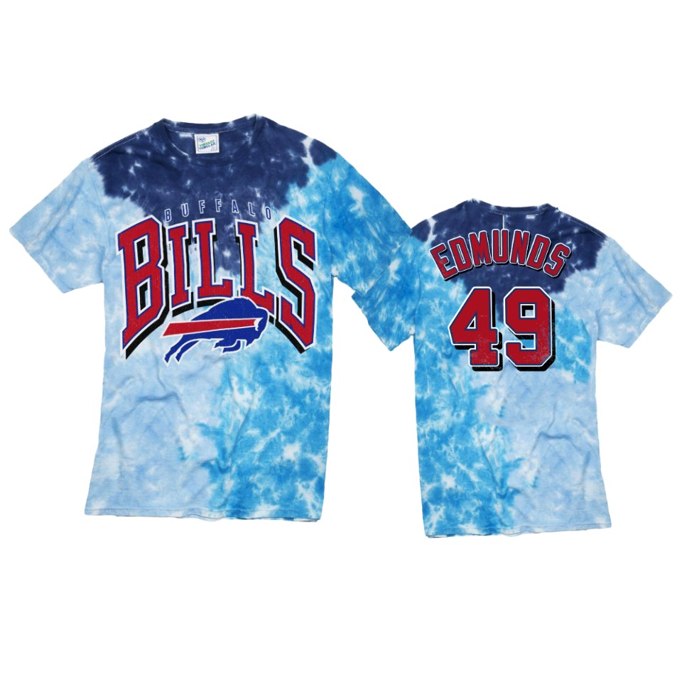 bills tremaine edmunds royal tri dye t shirt