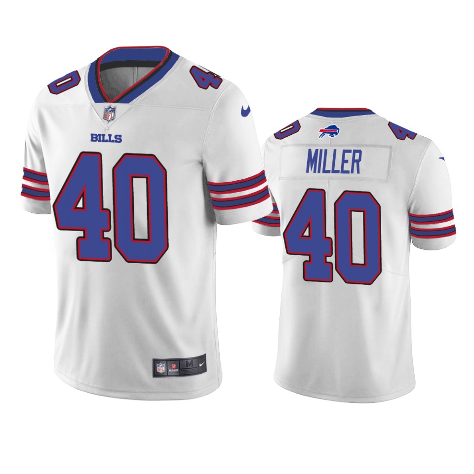 bills von miller white vapor jersey