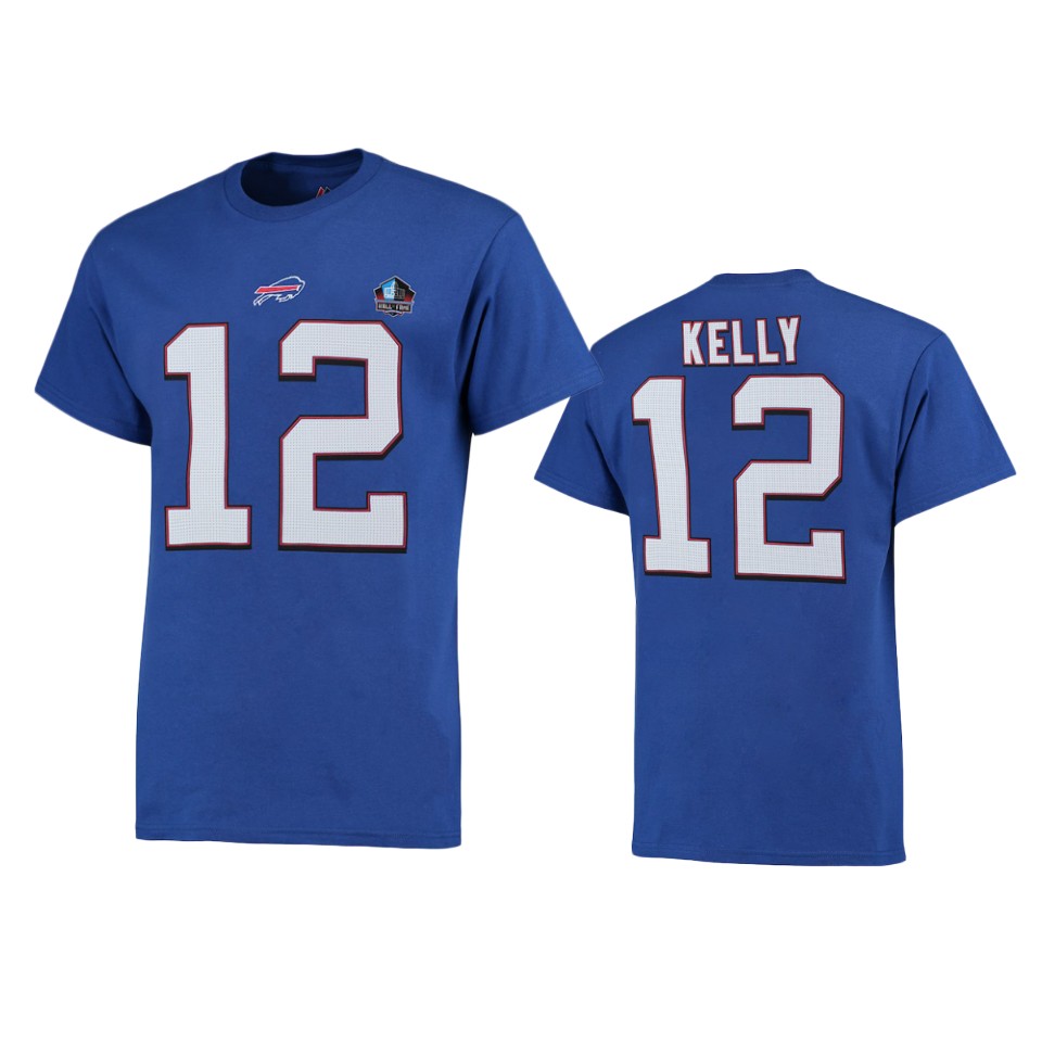 blue men's jim kelly t shirt
