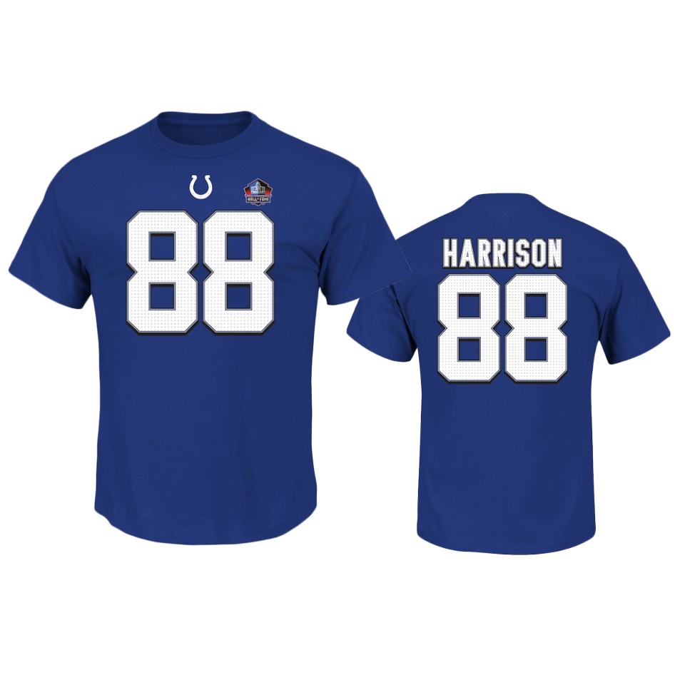 blue men's marvin harrison t shirt