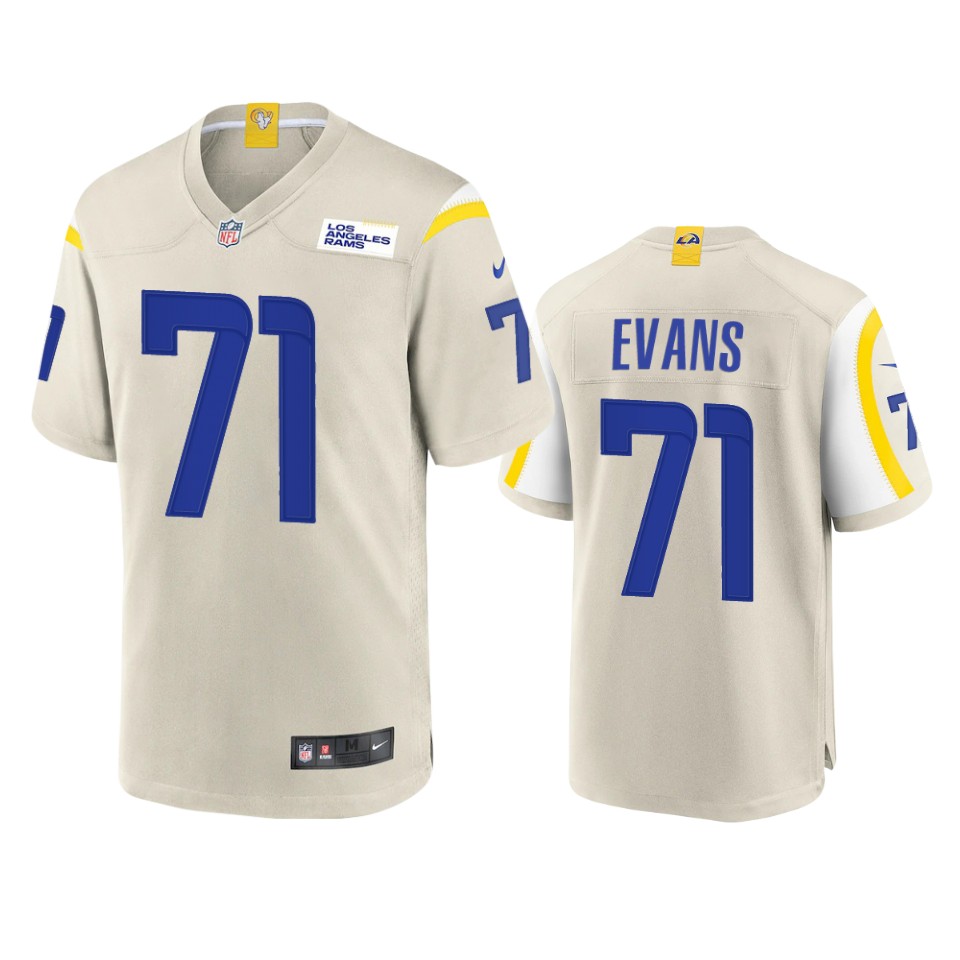 bobby evans rams bone game jersey