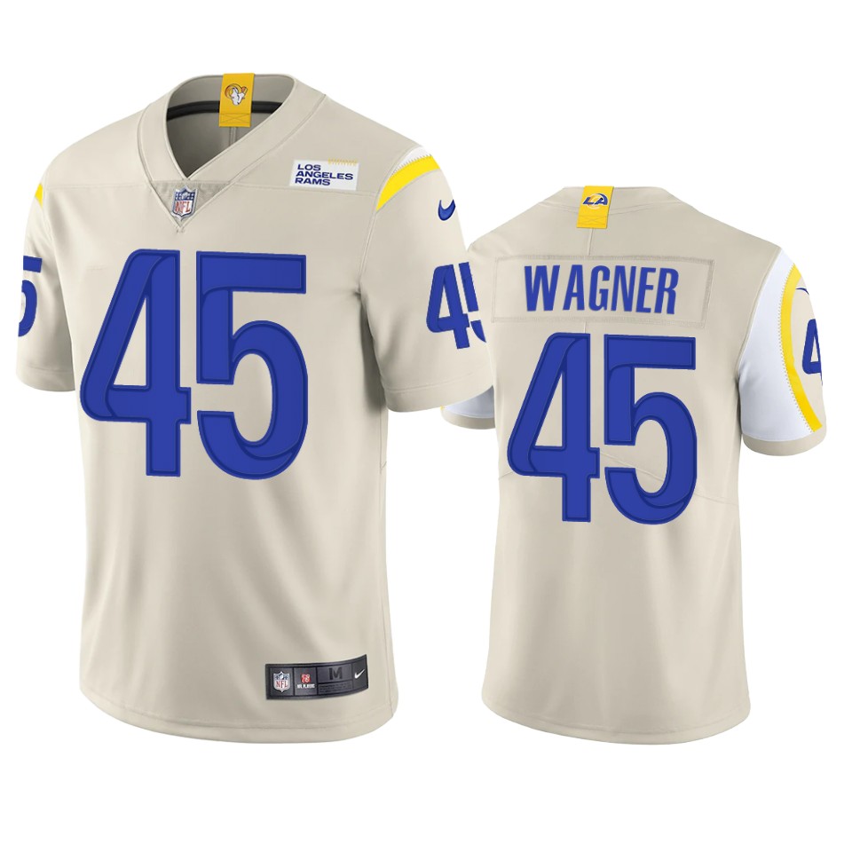 bobby wagner rams bone vapor jersey