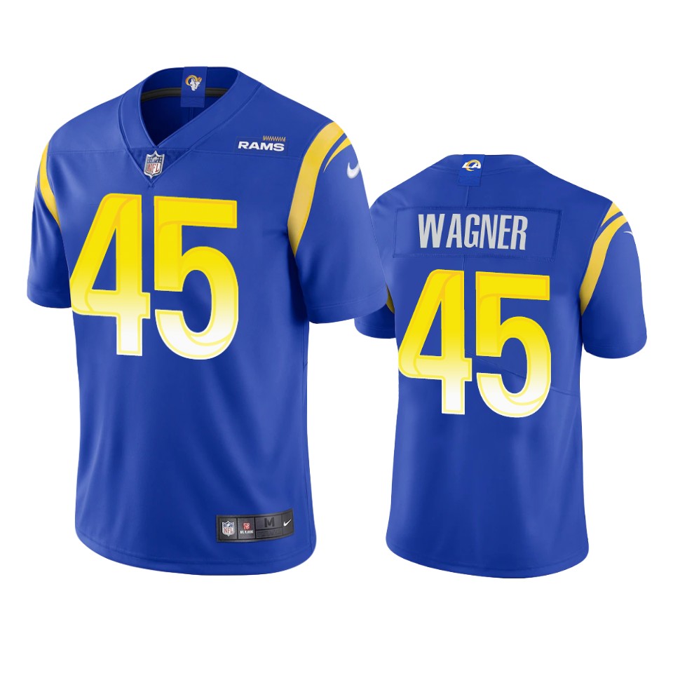 bobby wagner rams royal vapor jersey
