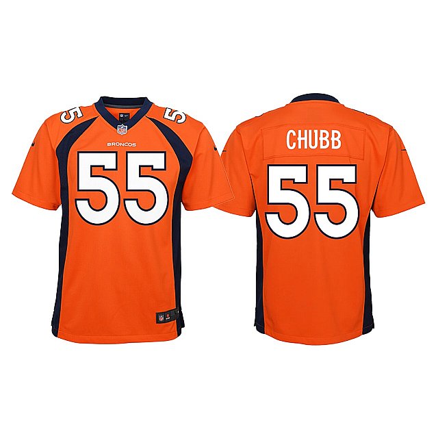bradley-chubb-game-denver-broncos-orange-jersey-middle