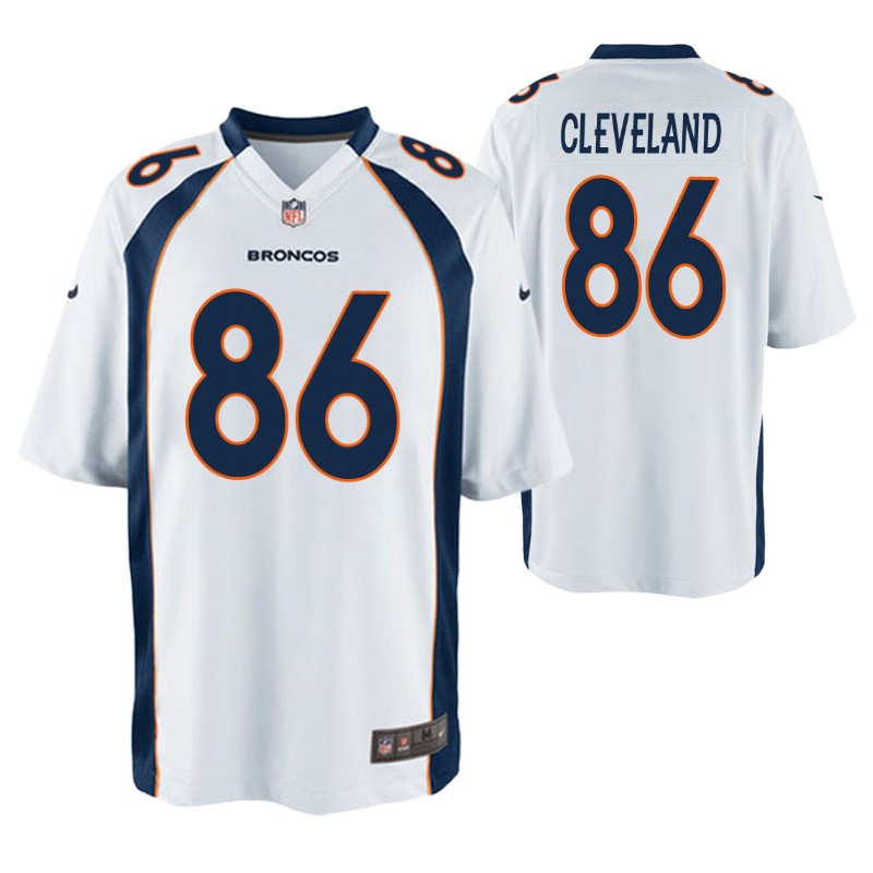 broncos-tyrie-cleveland-game-jersey-white-men's