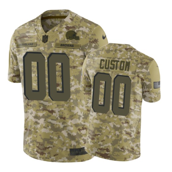 browns 00 custom 2018 salute to service jersey