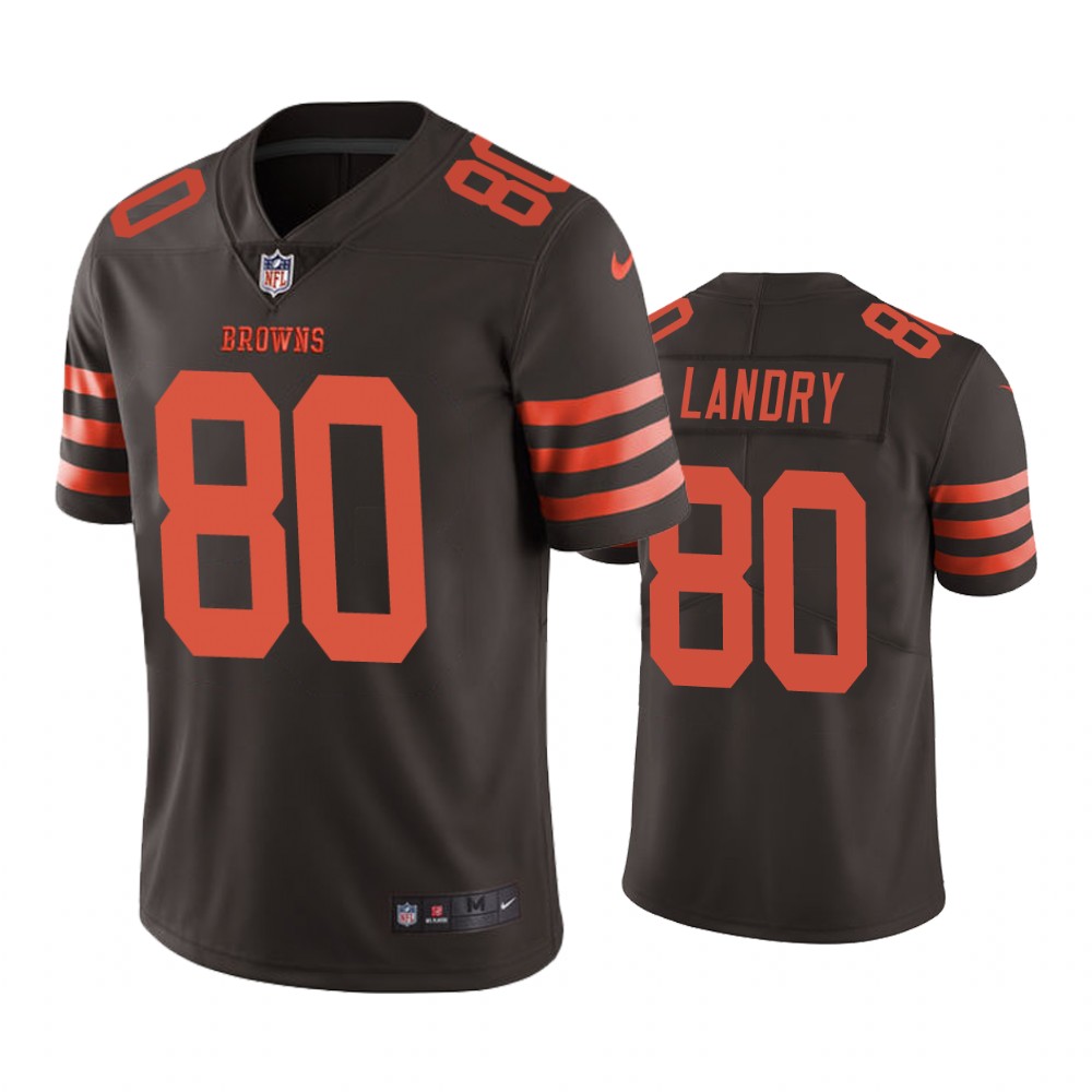 browns 80 jarvis landry browns color rush limited jersey