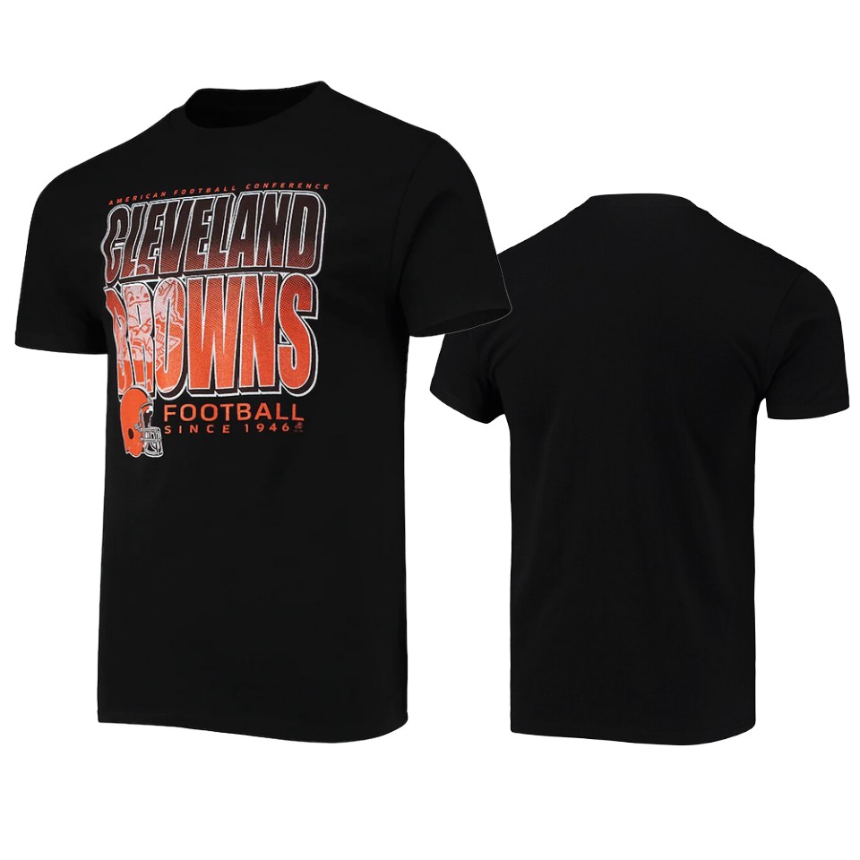 browns black shadow t shirt