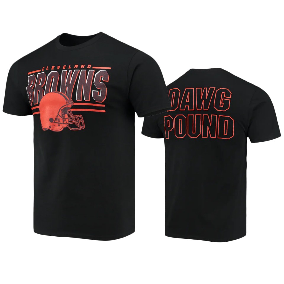 browns black slogan 2 hit junk food t shirt