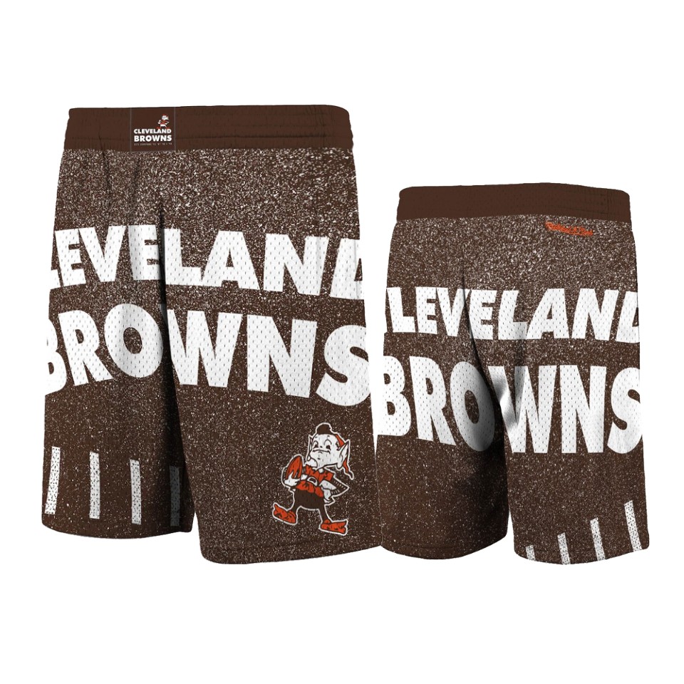 browns brown jumbotron shorts