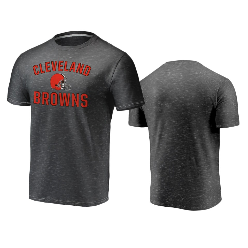 browns charcoal space dye victory arch t shirt
