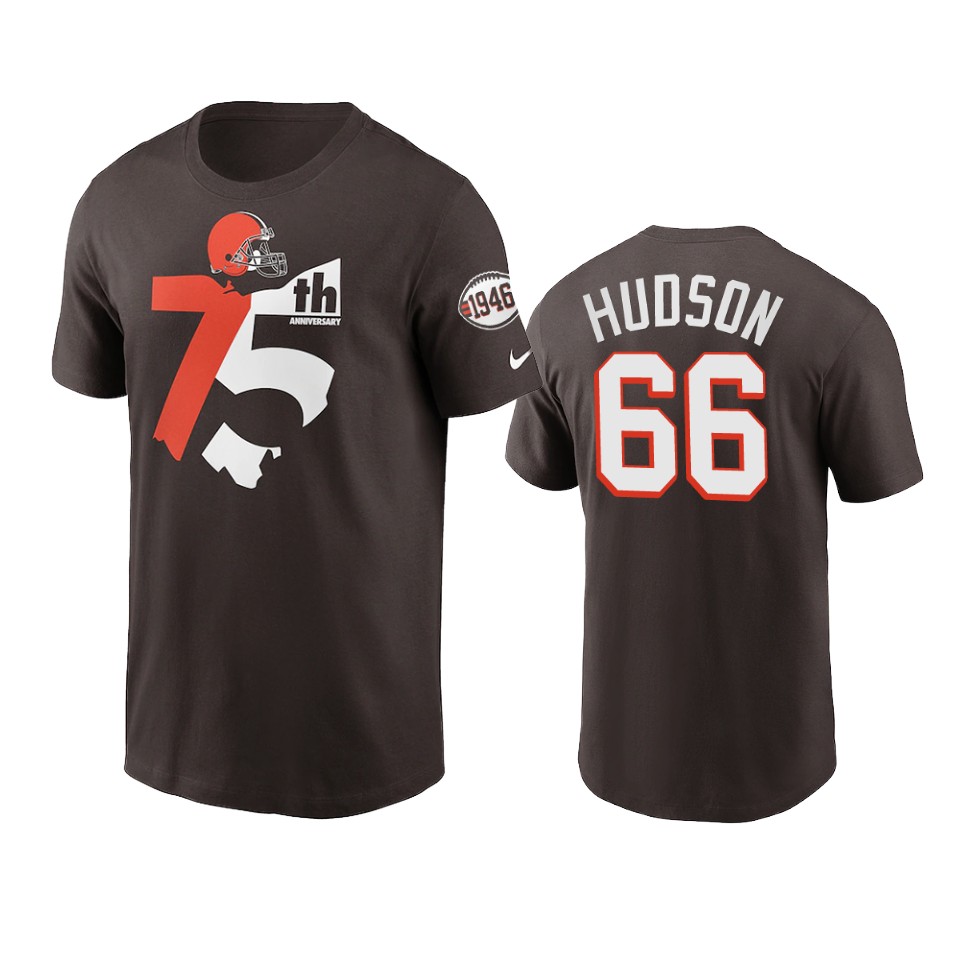 browns james hudson brown 1946 collection t shirt