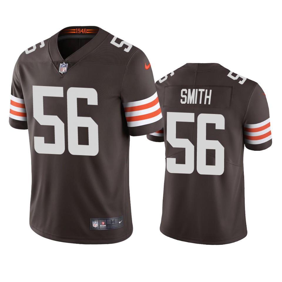 browns malcolm smith brown vapor limited jersey