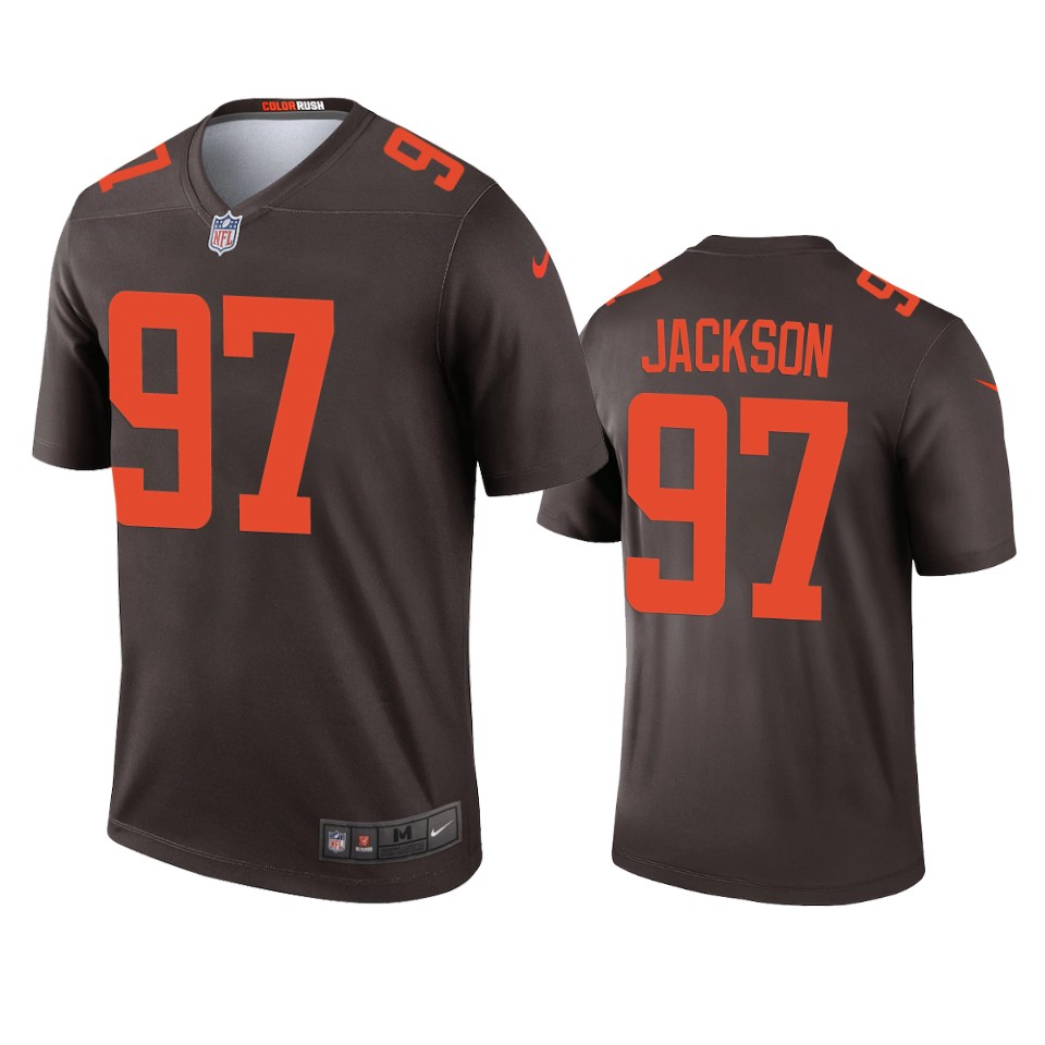 browns malik jackson brown alternate legend jersey