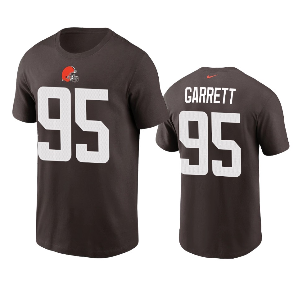 browns myles garrett brown t shirt