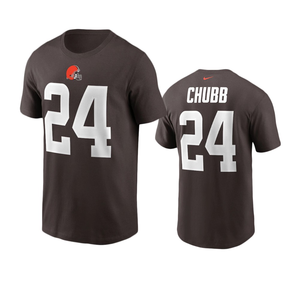 browns nick chubb nikebrown t shirt