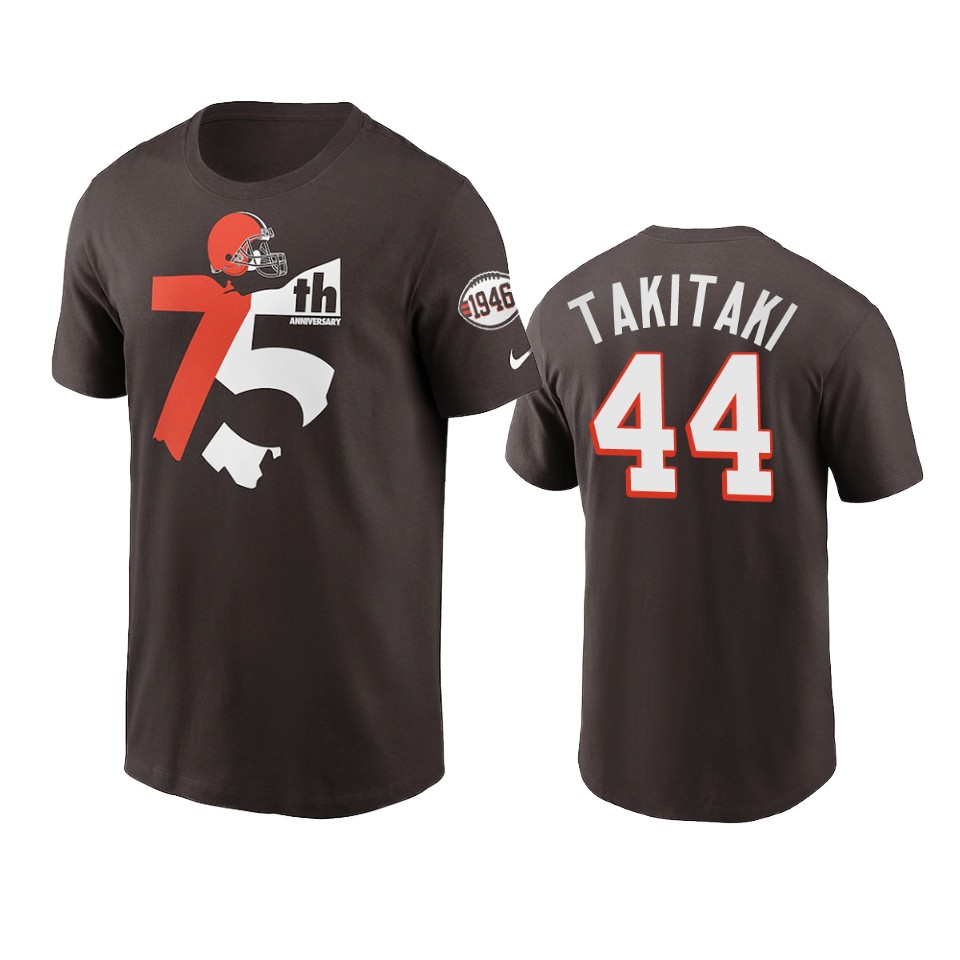 browns sione takitaki brown 1946 collection t shirt