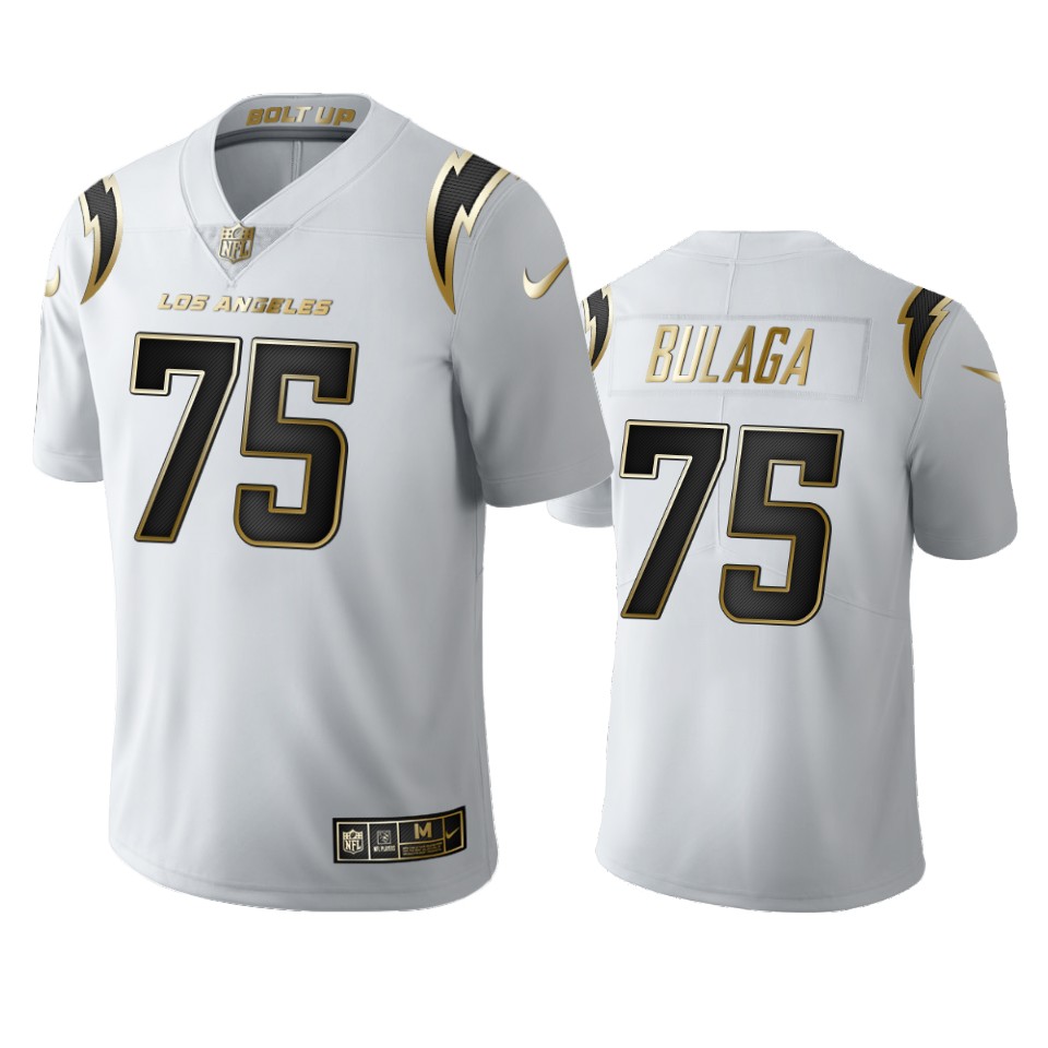 bryan bulaga chargers white golden limited jersey