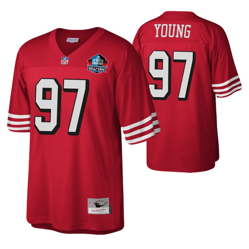 bryant young 2022 hall of fame jersey scarlet legacy replica