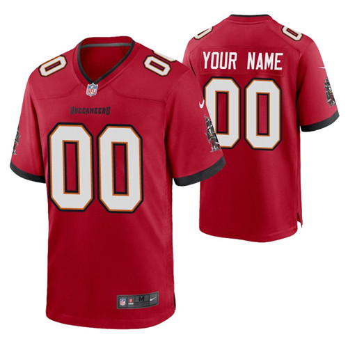 buccaneers-custom-game-jersey-red-men's