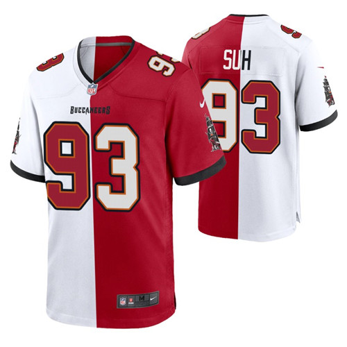 buccaneers-ndamukong-suh-split-jersey-red-white-two-tone