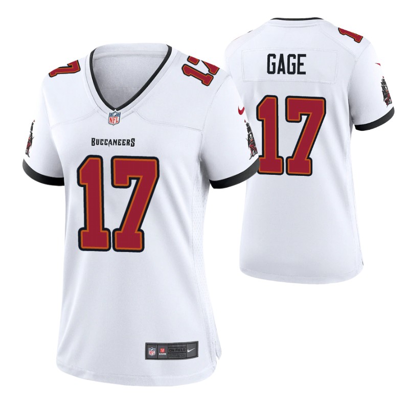 buccaneers-russell-gage-game-women's-jersey-white
