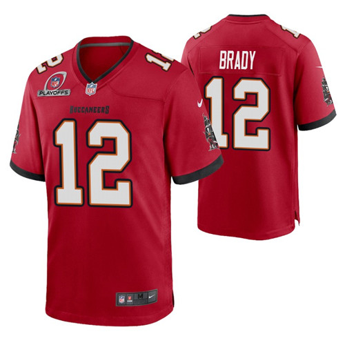 buccaneers-tom-brady-2021-nfl-playoffs-patch-jersey-red-game